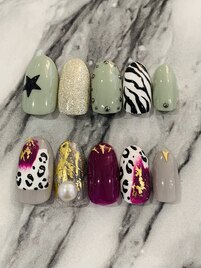 季節のアート6890円