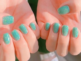 ラメワンカラー　三軒茶屋