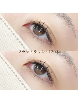 クイックアイラッシュ 池袋店(Quick eyelash)/フラットラッシュ120本