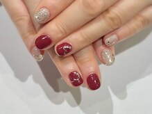 ルームヘアネイル 梅ヶ丘店(Room hair nail)/ハートネイル