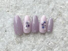 紫陽花ネイル☆