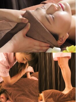 ホシノシマ 新橋駅前(星洲)の写真/【強力整体】熟睡ヘッドスパ＆肩甲骨周り～足裏まで全身経絡もみほぐし90分8500円