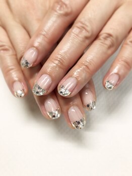 チアネイルズ(Chia nails)/キラキラホログラム