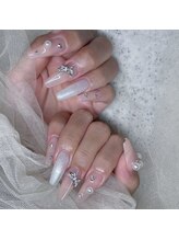 クイーンズビューティーサロン 新宿本店(Queen's beauty salon)/チップ長さだしやりつけ放題