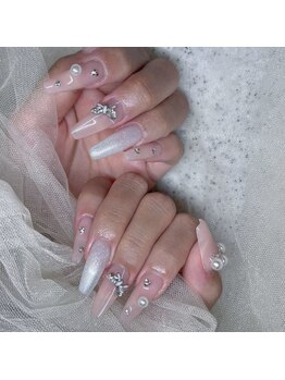 クイーンズビューティーサロン 新宿本店(Queen's beauty salon)/チップ長さだしやりつけ放題