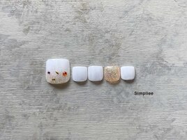【フット】カラフルストーン