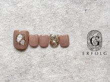 エアフォルク 銀座(ERFOLG)/夏に向けて☆フットシェルネイル
