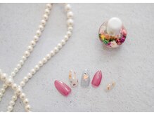 プリンセスフルールボーテ(Princesse Fleur Beaute)/ガーリーなスプリングネイル♪