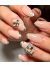 ラメフレンチnail☆