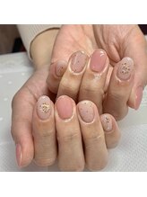 アイリッシュネイル 久屋大通店(Irish Nail)/大人ガーリーネイル