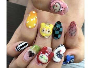 ネイルサイン ラフラフ(NAIL SIGN ROUGH LOUGH)/鬼退治