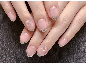 ニュアンスガラスフレンチ¥6,980