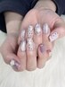 [おすすめ]今月の定額ネイル9900→8800/爪に優しいパラジェル,甘皮ケア付