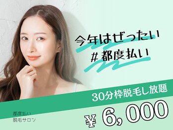 ミンティー 天王寺店/都度払い脱毛/30分脱毛し放題