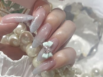 エンジェルネイル(AnGel Nail)の写真/ちゅるんっときらきら☆皆様のお手元を綺麗へ導くカラーがたくさん♪お肌に合うカラー選びお任せ下さい◎