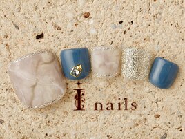 ニュアンス天然石風ネイル8480円