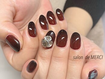 サロン ド メルシー(Salon de MERCI)/ボルドー＋グラデーション☆