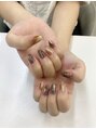 アバネイル 名駅店(AVA NAIL) 大人気のマグネットを使ったアートもお任せください(^^)