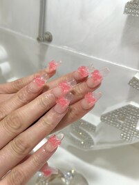 クリアリボンネイル