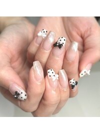 ドットネイル/フレンチネイル