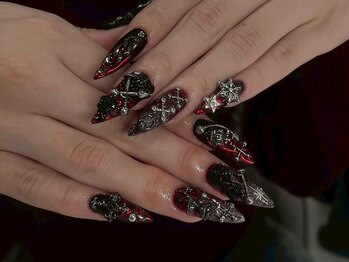 ジョアアンジェ 京橋店(joieange)/ダークネイル ゴシックネイル