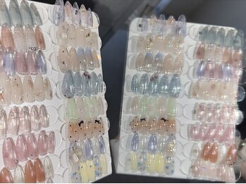 ノワ(noix)の写真/毎月更新される定額ネイルで“選ぶ楽しさ”を!シンプル・マグネット・韓国系など旬デザインが勢揃い★