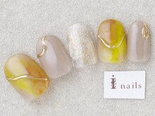 アイネイルズ 三宮店(I nails)/ビタミンカラーニュアンス￥7000