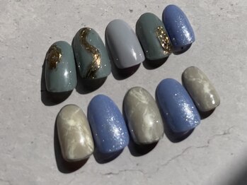 ミンクスタイル 赤坂店(Mink Style)/ハンドネイル/ニュアンス/秋