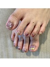 リファインネイル(refinenail)/もやもやミラーアート