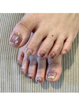 リファインネイル(refinenail)/もやもやミラーアート