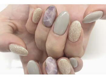 ルアナネイルナゴヤ(LUANA nail nagoya)/大理石風ネイル
