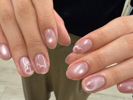 ハートマグネットネイル