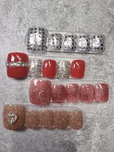 ヴィヴィネイル(vivi nail)/フット定額デザイン