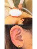 【脱毛＋耳ツボジュエリー】両耳１０粒　￥3,980→￥2,500