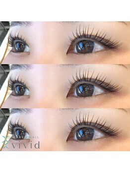 メイクプラスネイル ヴィヴィッド(MAKE+NAIL vivid)/パリジェンヌ＆目尻エクステ♪