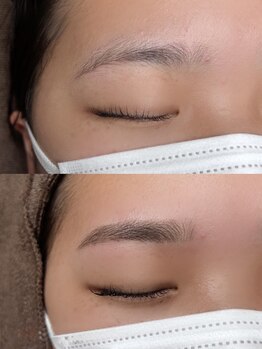 アイブロウメニューがあるサロン