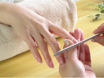 ジョーコーネイル(joco nail)の写真/巻き爪・深爪・手荒れなど、爪の悩みを相談できるサロン。丁寧な施術で、美しい仕上がりを実現◎