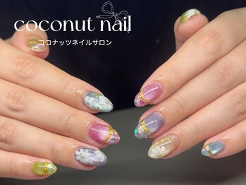 ココナッツネイル/マグネットネイル