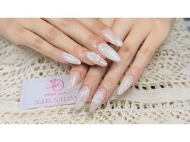長さだし持ち込みデザインネイル