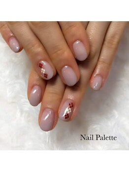 イーエムエー(e.m.a)/パラジェル/アーガイル柄