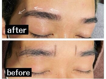 ユアーズ 四街道店(YOURS)/メンズアイブロウスタイリング