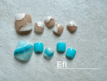 エルフ 恵庭店(Elf)/【FOOT】デザインB定額¥8500