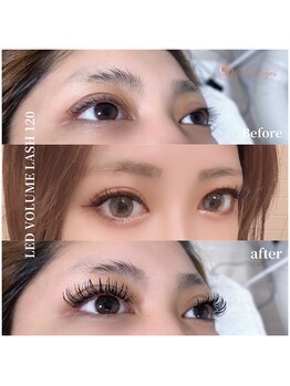 スウィートアイズ(Sweet eyes)/LEDボリュームラッシュ120束