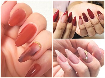 ブリス(Bliss)の写真/爪の形・指のラインがより美しく見えるよう、一人ひとりの骨格に合わせて丁寧にフォルムを整えます◎