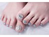 【foot/アート】持ち込みデザインOK◎アートし放題　￥9800