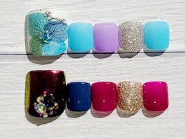 フットジェルアート2本付3850円