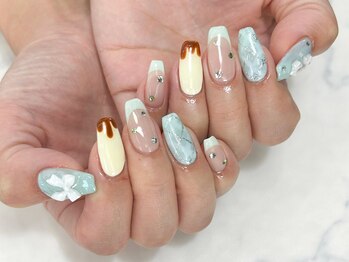 テラス(TERRACE)/カジュアルガーリーネイル