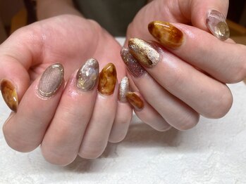 べっ甲ネイル