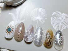 オルオル(OluOlu)の雰囲気（アートの種類が豊富◎デザイン持ち込みも可能です♪全て手描き！）