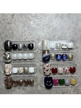 ファーストネイルアンドアイラッシュ(1st NAIL&eyelash)/7500円　フットデザイン